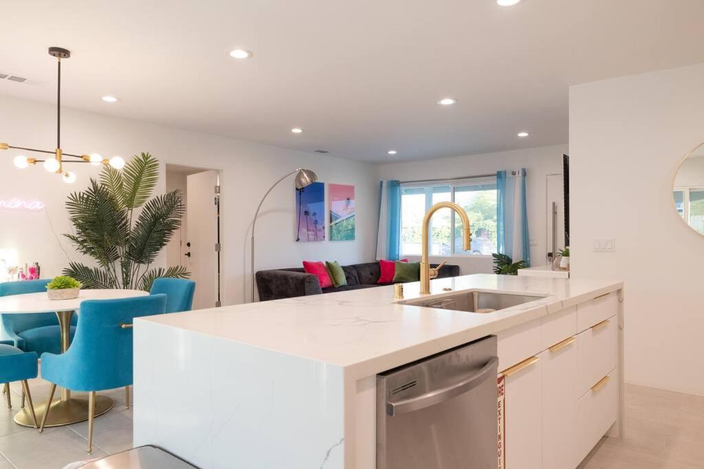팜 스프링스 Casa Palmina An Mcm Oasis 빌라 외부 사진